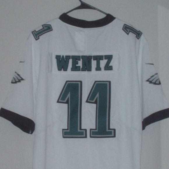 NFL Philadelphia Eagles #11 Carsen Wentz football jersey - On Field - Nike - XL - Picture 6 of 6